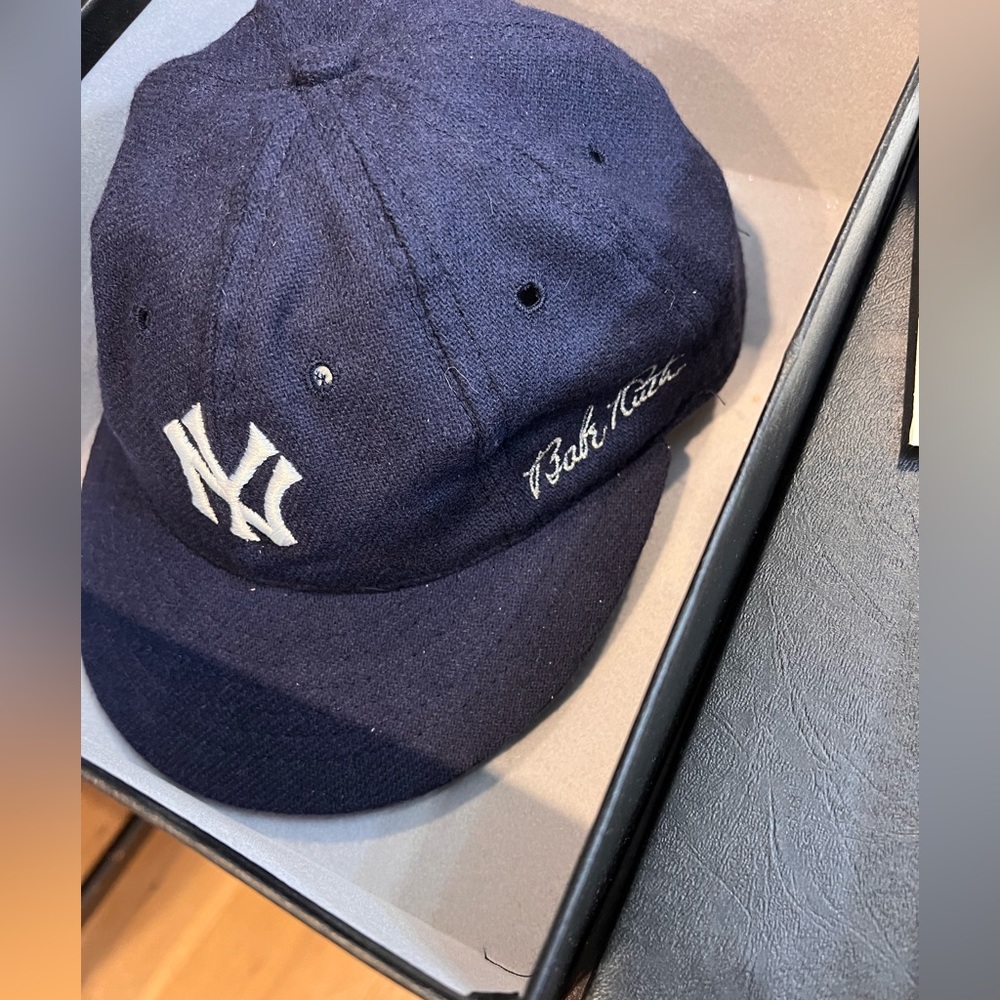 Babe Ruth baseball cap NY New York Cooperstown Collection